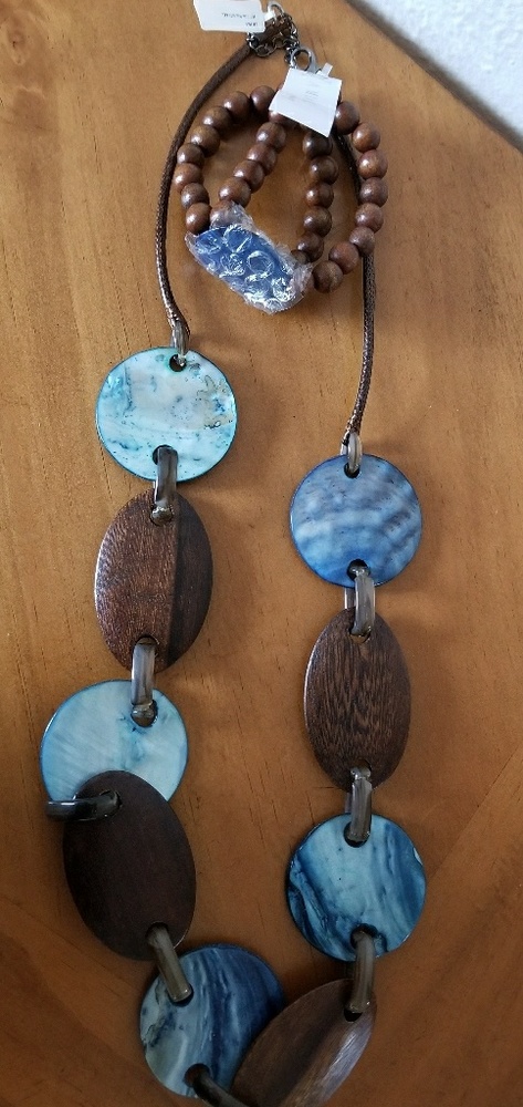 New pendant and bracelet